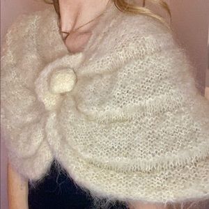 Vintage Mohair/Wool Shrug